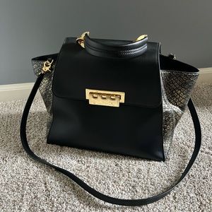 MAKE AN OFFER. Authentic -Zac Posen Top Flat Handle Bag. Excellent Condition